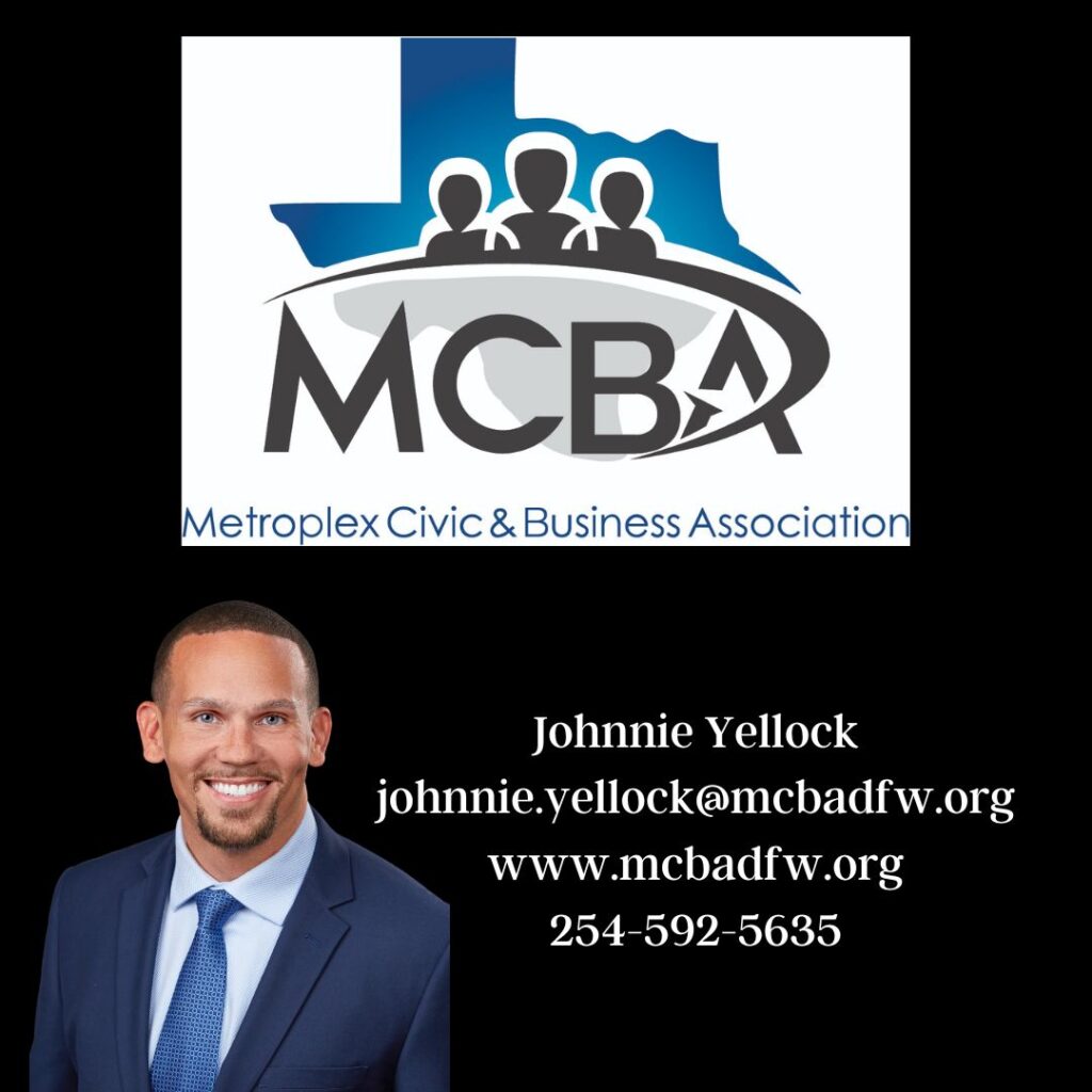 Johnnie Yellock – Metroplex Civic & Business Association (MCBA)